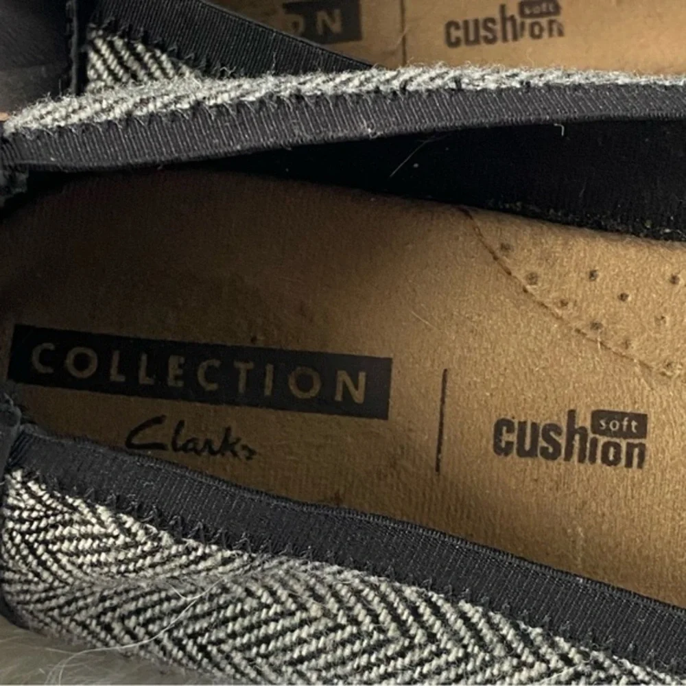 Clarks Collection Shoes Women’s Size 9.5M Slip On‎ Black